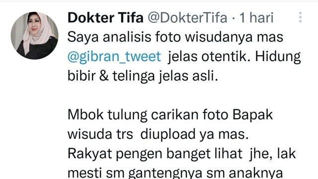 Gibran Menghilang, Dokter Tifa Curiga!