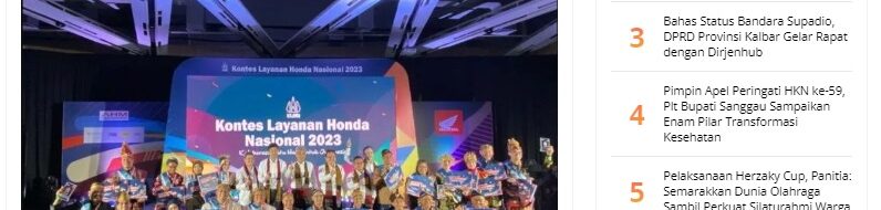 Honda Gelar KLHN ke-15, 8.430 Peserta Berebut Gelar Terbaik