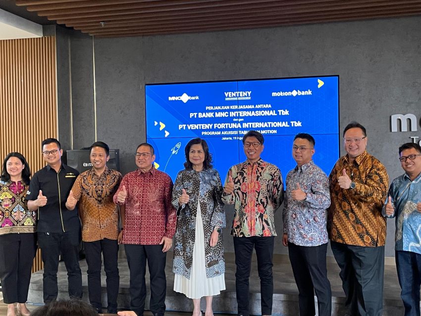 Venteny Berkolaborasi dengan MNC Bank