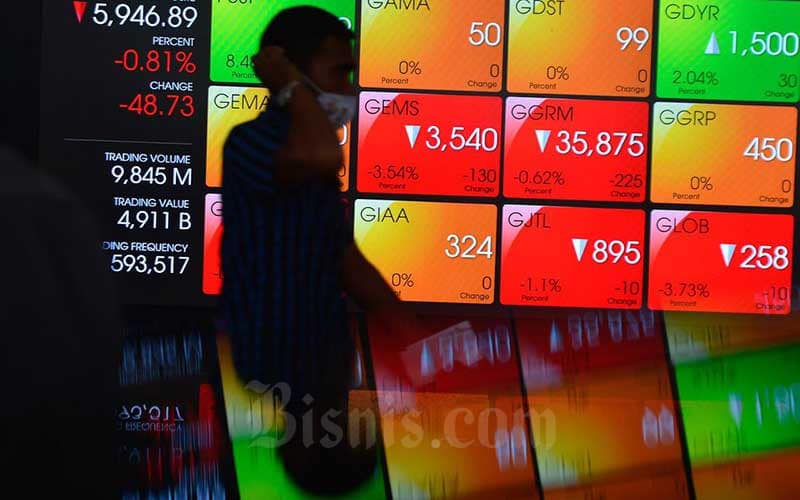 IHSG Merangkak Naik, Didorong Keputusan BI Pertahankan Suku Bunga
