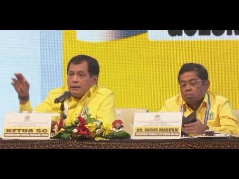 Munaslub Golkar: Nurdin Halid Kembali Jadi Figur Penting