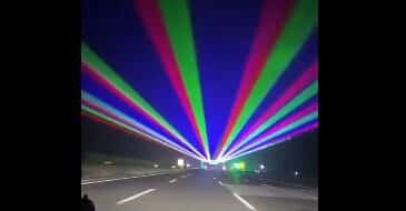 Lampu Laser Anti Ngantuk di Tol China Menuai Kontroversi