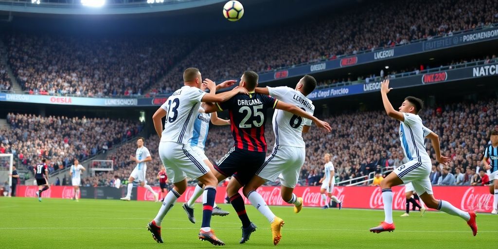 Aksi pemain Real Madrid vs Celta Vigo di lapangan.