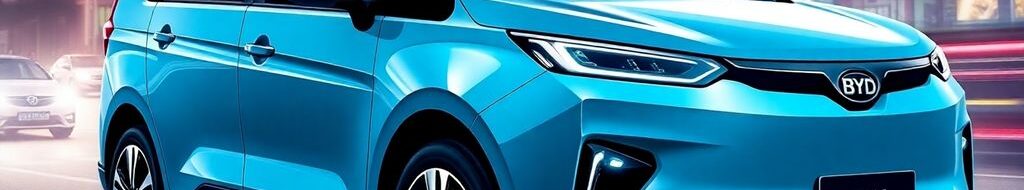Mobil listrik BYD Seal dengan desain modern dan futuristik.