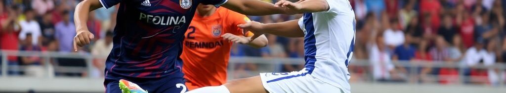 Pemain PSIS dan Persib Bandung berduel di lapangan.