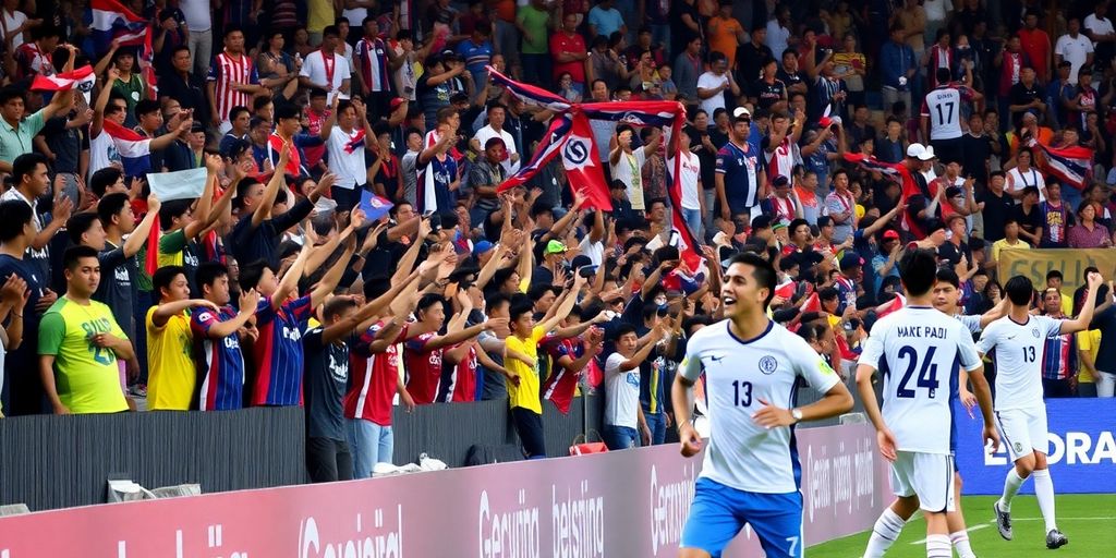 Aksi pertandingan Persija vs Persib di Liga 1.