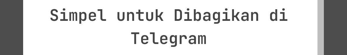 30 Kata-Kata Lebaran Simpel untuk Dibagikan di Telegram