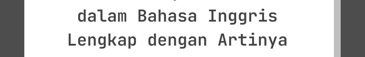 Contoh Ucapan Lebaran dalam Bahasa Inggris Lengkap dengan Artinya