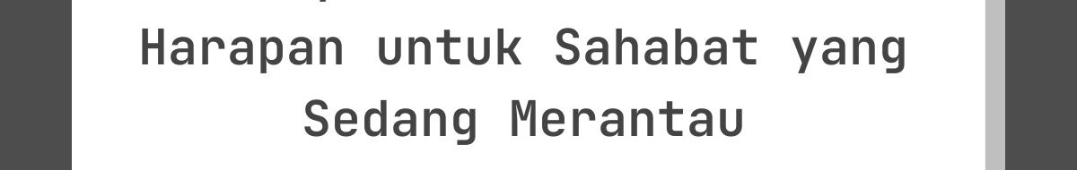 Ucapan Lebaran Penuh Harapan untuk Sahabat yang Sedang Merantau
