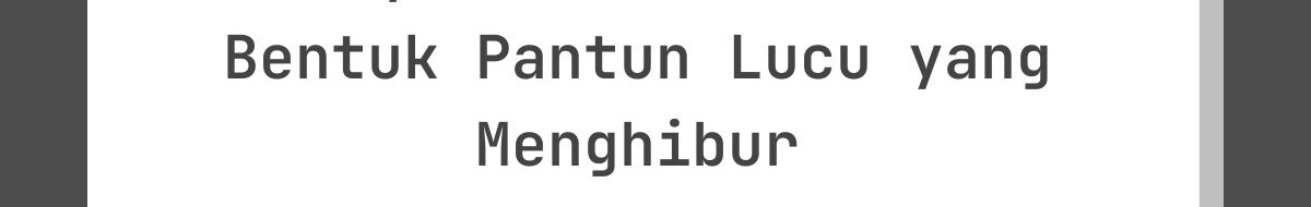 Ucapan Lebaran dalam Bentuk Pantun Lucu yang Menghibur