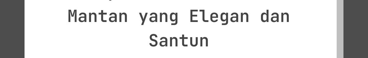 Ucapan Lebaran untuk Mantan yang Elegan dan Santun