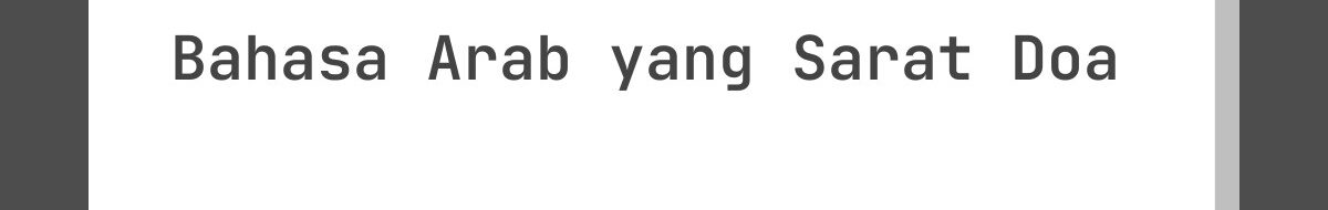 Kata-Kata Lebaran dalam Bahasa Arab yang Sarat Doa