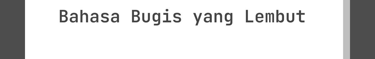 Kata-Kata Lebaran dalam Bahasa Bugis yang Lembut