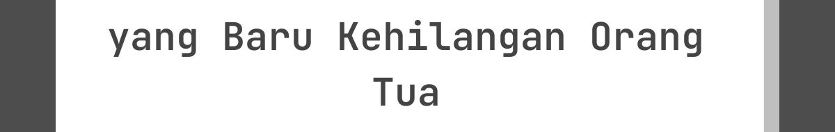 Kata-Kata Lebaran untuk yang Baru Kehilangan Orang Tua