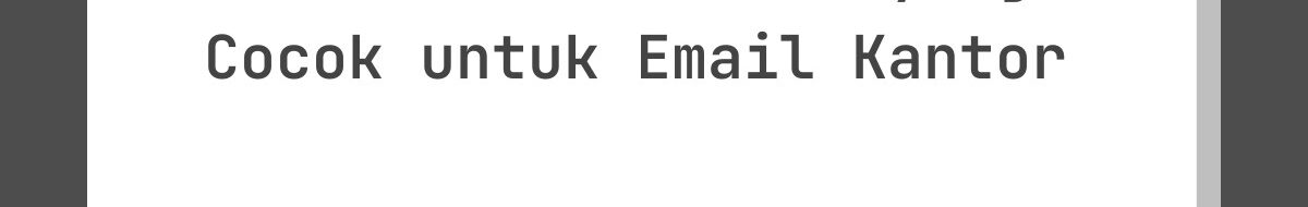 Kata-Kata Lebaran yang Cocok untuk Email Kantor