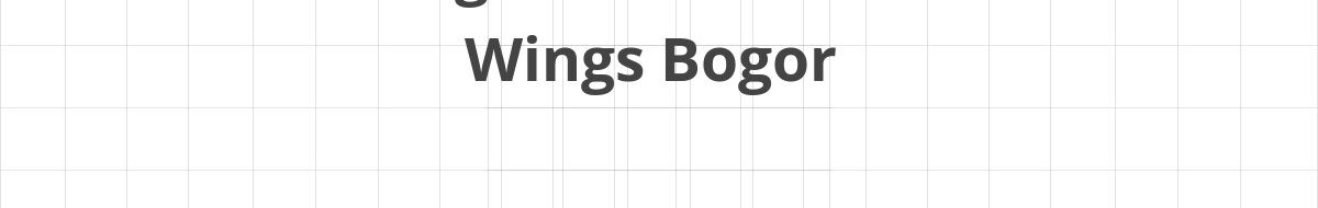 Lowongan SPV Warehouse Wings Bogor