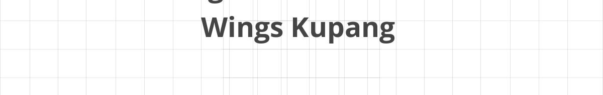 Lowongan SPV Warehouse Wings Kupang