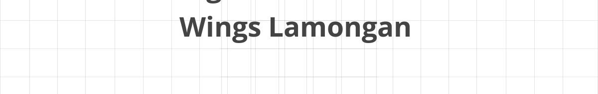 Lowongan SPV Warehouse Wings Lamongan
