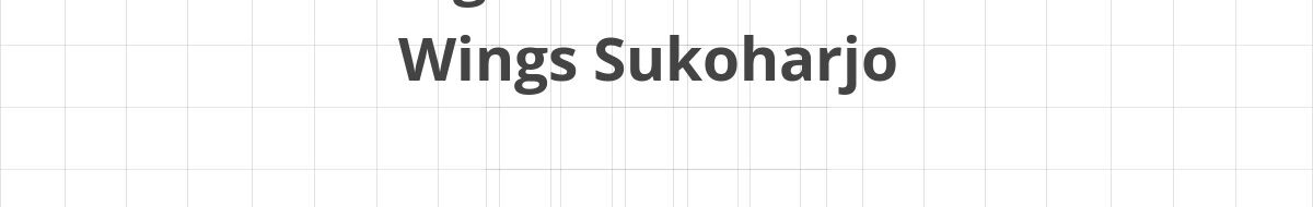 Lowongan SPV Warehouse Wings Sukoharjo