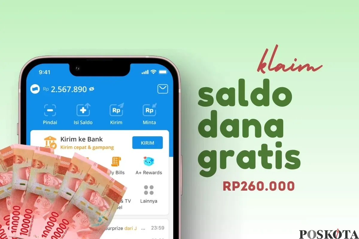 Raih Saldo DANA Gratis Rp260.000, Cukup Rebahan!