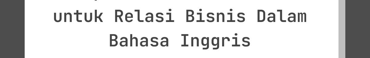 Ucapan Lebaran Berkelas untuk Relasi Bisnis Dalam Bahasa Inggris