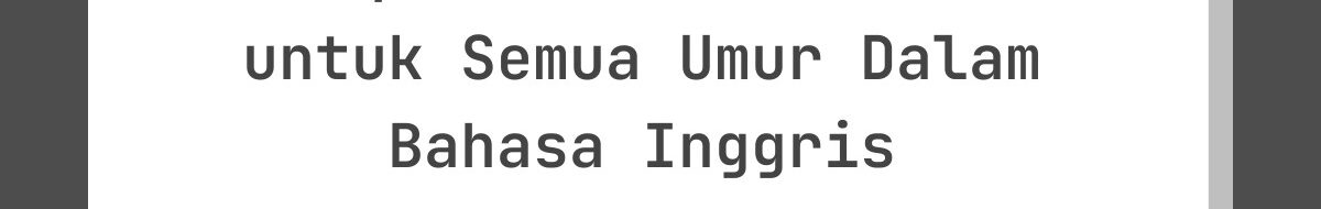 Ucapan Lebaran Islami untuk Semua Umur Dalam Bahasa Inggris