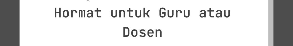 Ucapan Lebaran Penuh Hormat untuk Guru atau Dosen