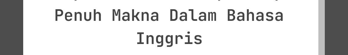 Ucapan Lebaran Simple Tapi Penuh Makna Dalam Bahasa Inggris