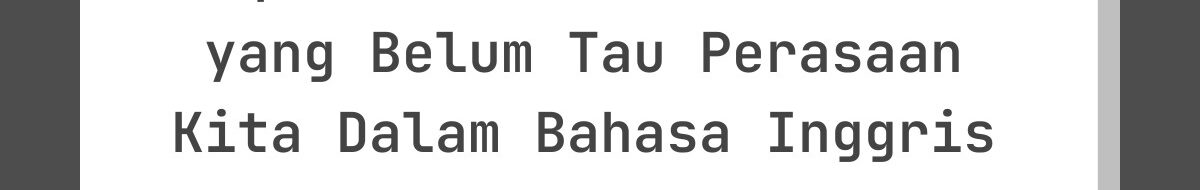 Ucapan Lebaran Untuk Crush yang Belum Tau Perasaan Kita Dalam Bahasa Inggris
