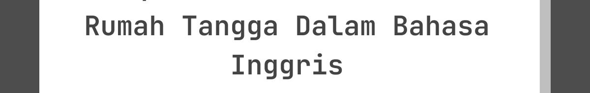 Ucapan Lebaran untuk Ibu Rumah Tangga Dalam Bahasa Inggris