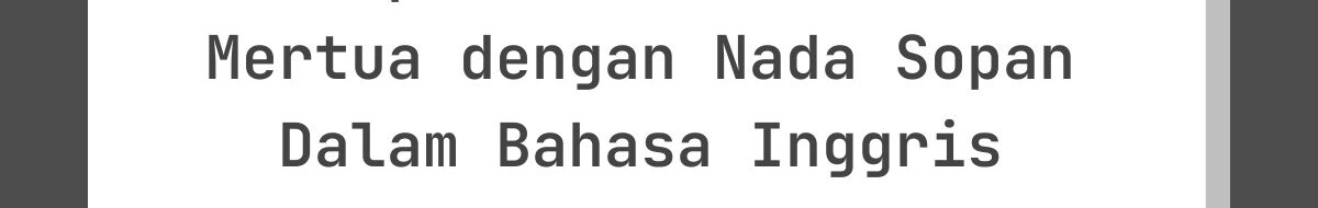 Ucapan Lebaran untuk Mertua dengan Nada Sopan Dalam Bahasa Inggris