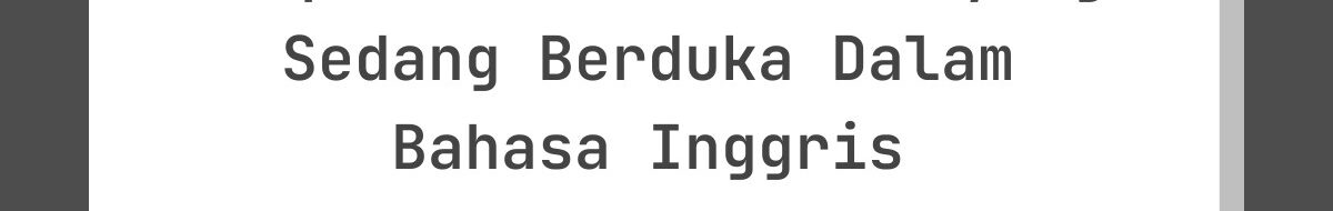 Ucapan Lebaran untuk yang Sedang Berduka Dalam Bahasa Inggris