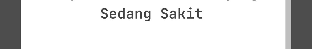 Ucapan Lebaran untuk yang Sedang Sakit