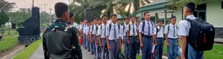 30 Pelajar Medco Ikuti Pendidikan Bela Negara di Muara Enim