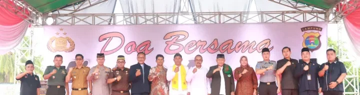 Doa Bersama Lintas Agama: Pilkada Lampung Timur 2024 Damai