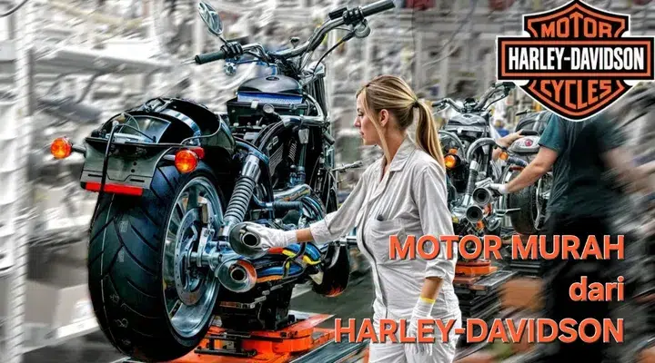 Harley-Davidson Motor Murah: Mesin Kecil, Gaya Gahar!