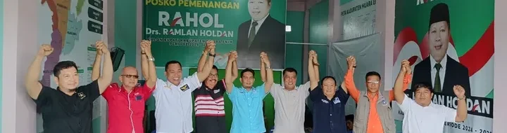 Heboh! 7 Parpol Muara Enim Mendukung Paslon RAPI Jelang Penetapan