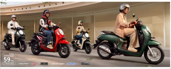 Honda Scoopy 2024: Kredit Murah, DP 1 Jutaan, Angsuran Ringan
