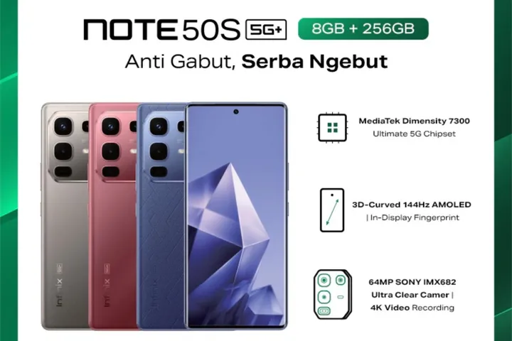 Infinix Note 50 Pro vs 50S 5G Plus: Mana Lebih Baik?
