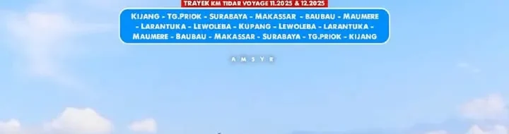 Jadwal KM Tidar Mei-Juni 2025: Surabaya, Makassar, Kupang