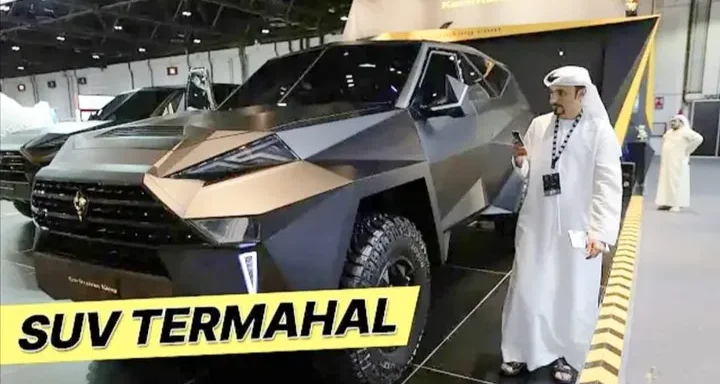 KARLMANN KING: SUV Termahal Dunia, Mirip Jet Tempur Siluman?