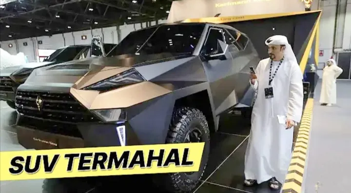 KARLMANN KING: SUV Termahal Dunia, Mirip Jet Tempur Siluman?
