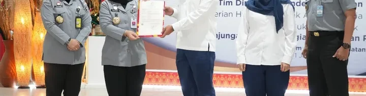 Kemenkumham Sumsel Serahkan Paten, Kunjungi Industri Tambang PTBA
