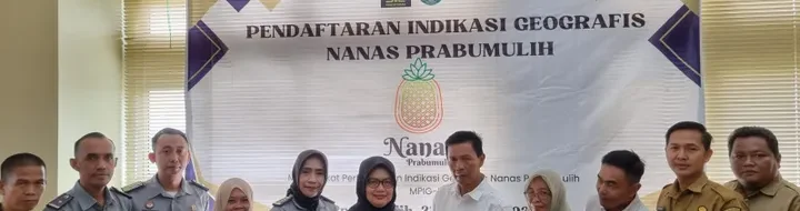 Nanas Prabumulih Raih Indikasi Geografis: Kemenkumham Sumsel Dukung