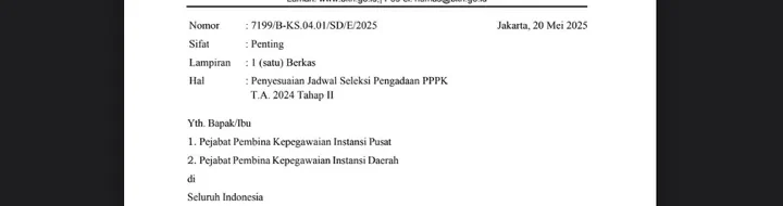 Pengumuman PPPK Tahap 2 Resmi Ditunda: Jadwal Terbaru Diumumkan