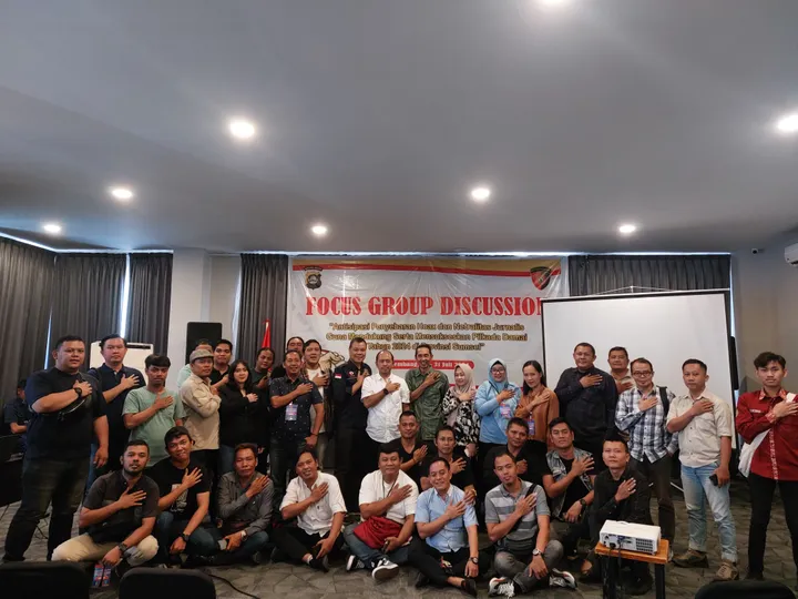 Polda Sumsel Ajak Media Jaga Netralitas Pilkada Sumsel 2024 Damai