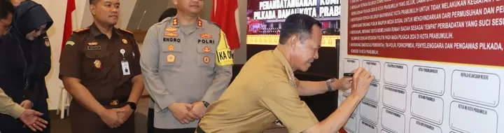 Prabumulih Deklarasikan Pilkada Damai 2024: Jaga Stabilitas Nasional