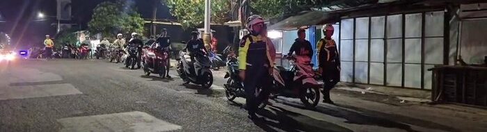 Razia Balap Liar Pasuruan: 23 Motor, 38 Remaja Ditangkap