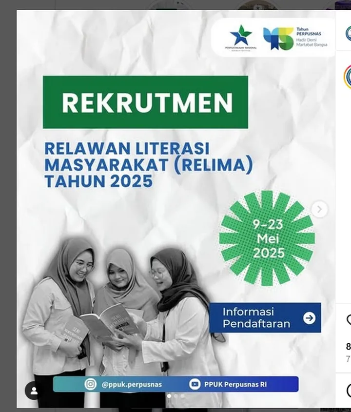 Rekrutmen Relima 2025: 67 Daerah Masih Butuh Kamu! Daftar Sekarang