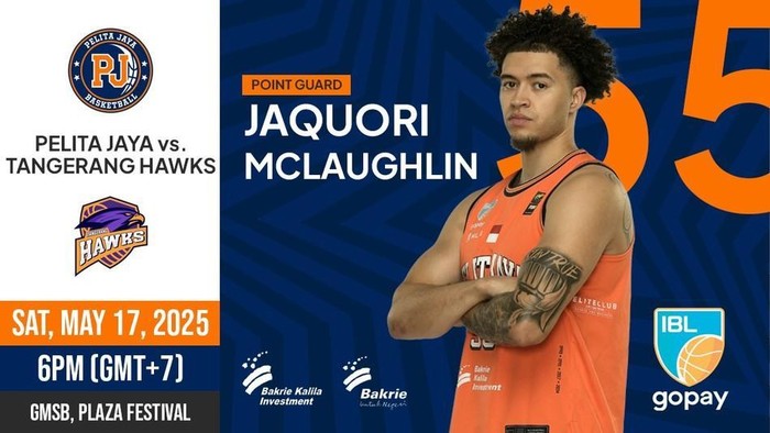 Saksikan Pelita Jaya vs Tangerang Hawks 17 Mei! Dapatkan Tiketnya